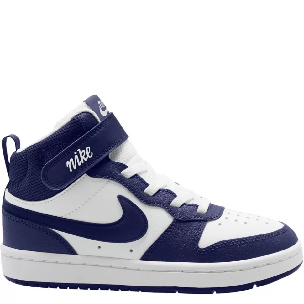 NIKE Athletic & Sneakers^ Boys Court Borough 2 Mid Sneaker