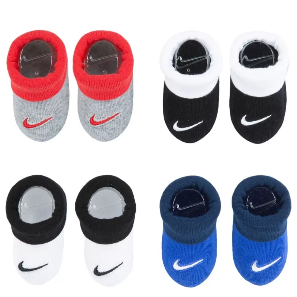 NIKE Accessories^ Boys Swoosh Bootie Set 4 Pairs