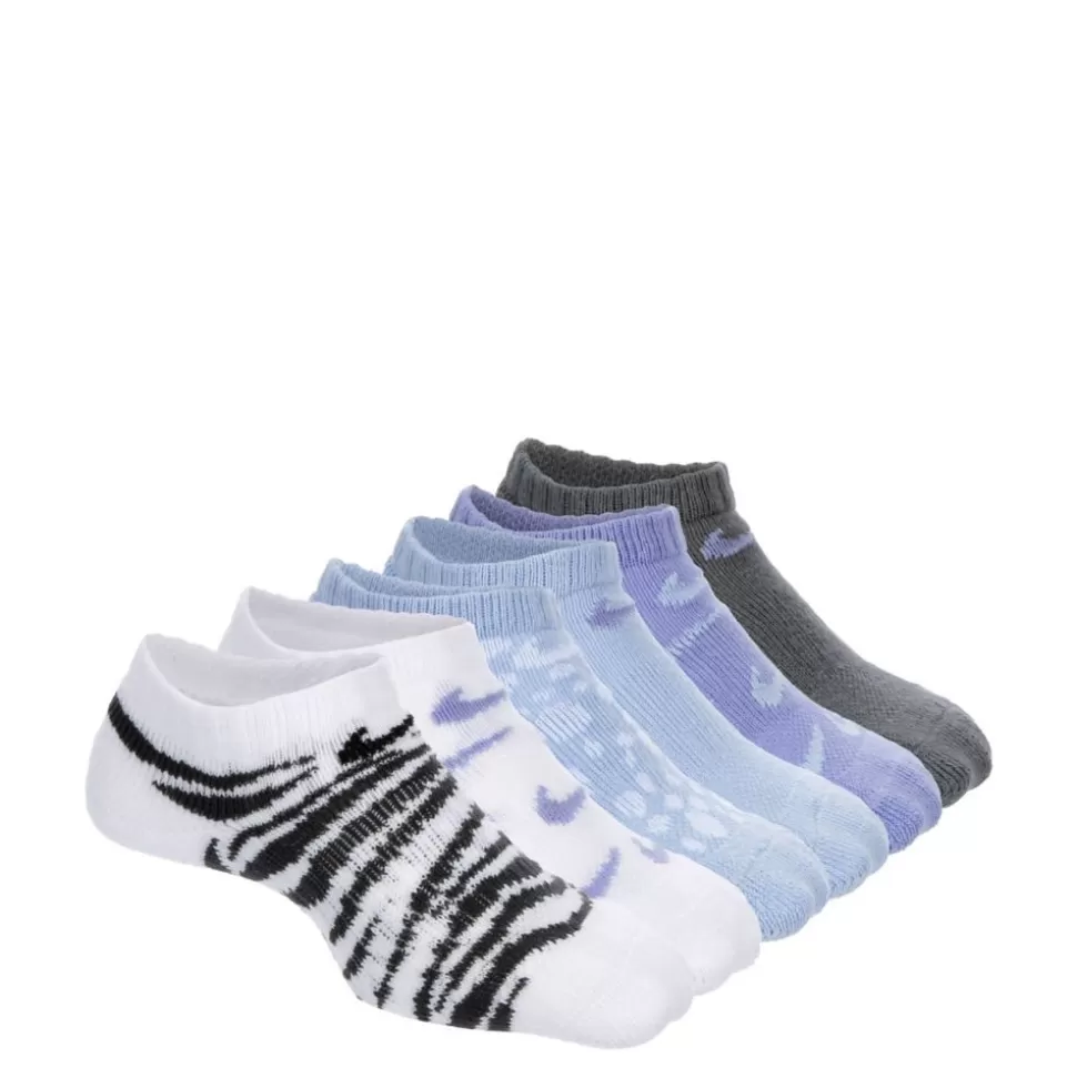 NIKE Accessories^ Boys Swoosh No Show Socks 6 Pairs