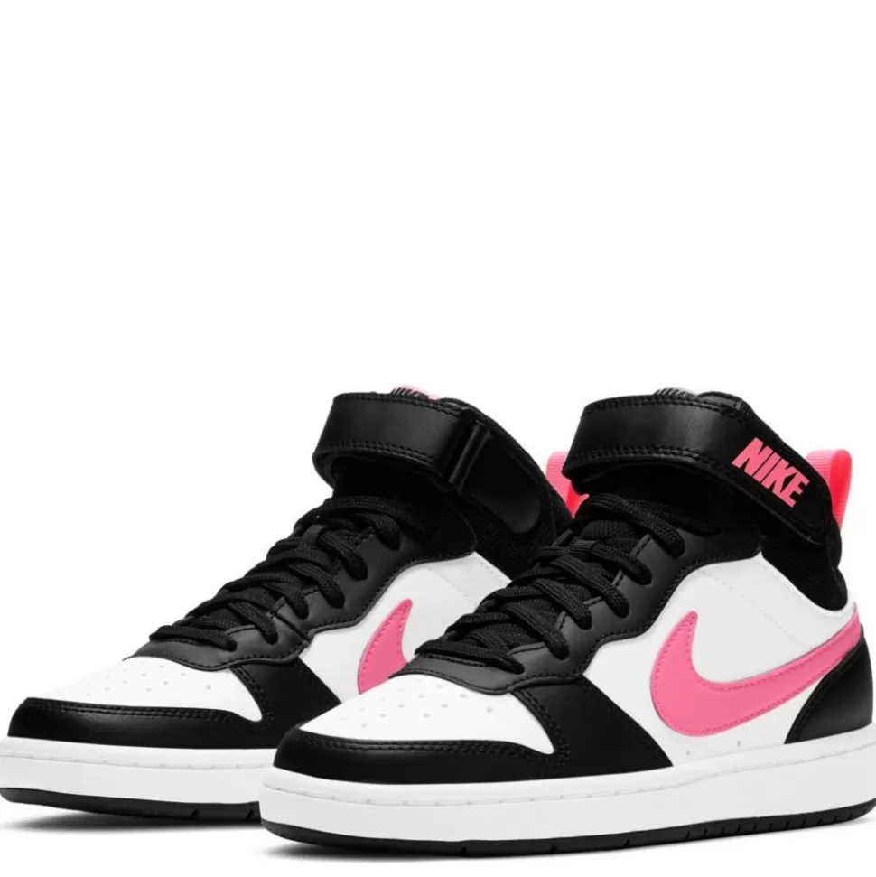 Girls NIKE Athletic & Sneakers^ Girls Big Kid Court Borough 2 Mid Top Sneaker