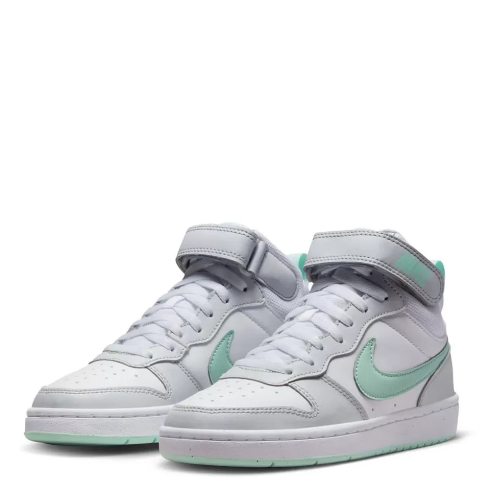 Girls NIKE Athletic & Sneakers^ Girls Big Kid Court Borough 2 Mid Top Sneaker