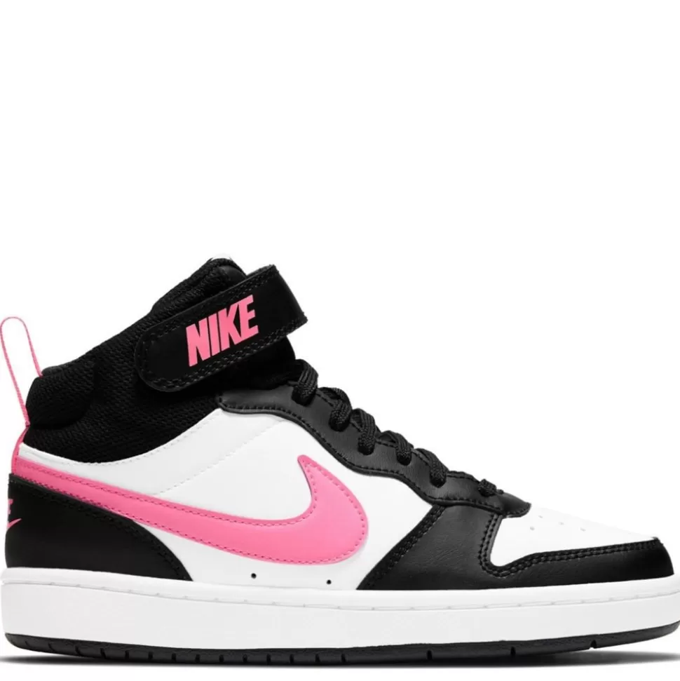 Girls NIKE Athletic & Sneakers^ Girls Big Kid Court Borough 2 Mid Top Sneaker