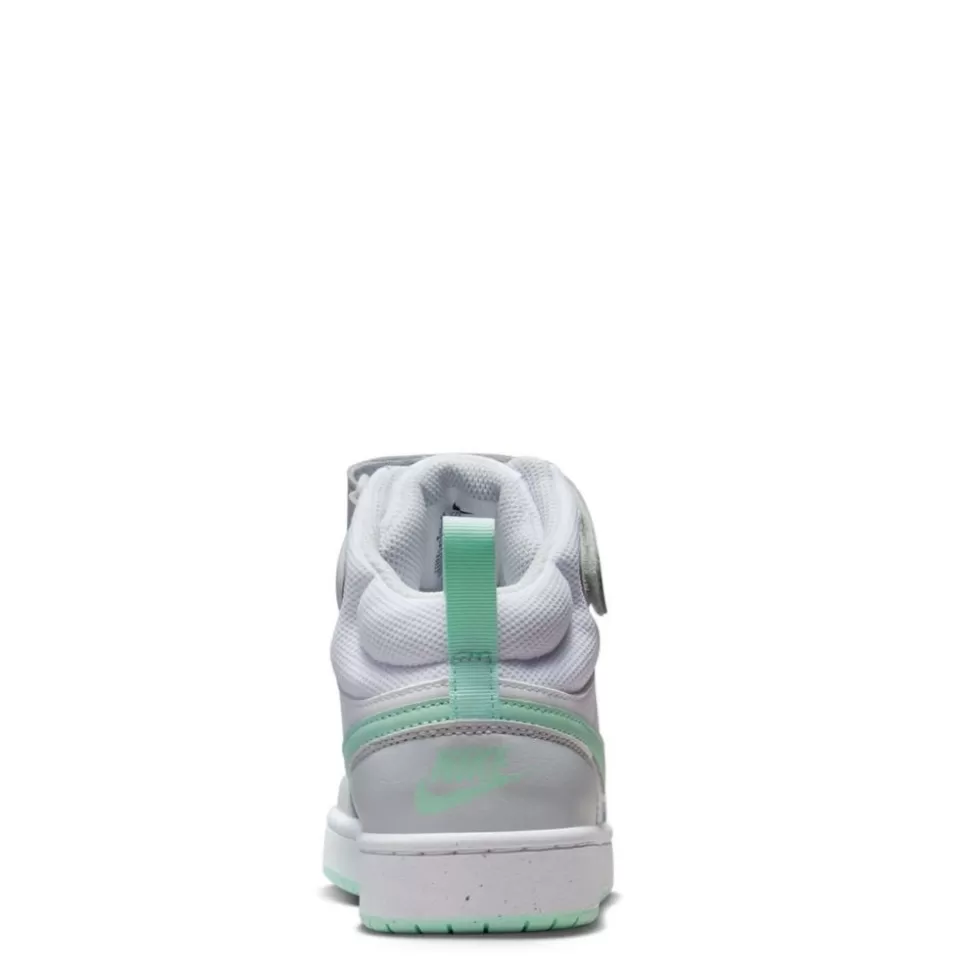 Girls NIKE Athletic & Sneakers^ Girls Big Kid Court Borough 2 Mid Top Sneaker