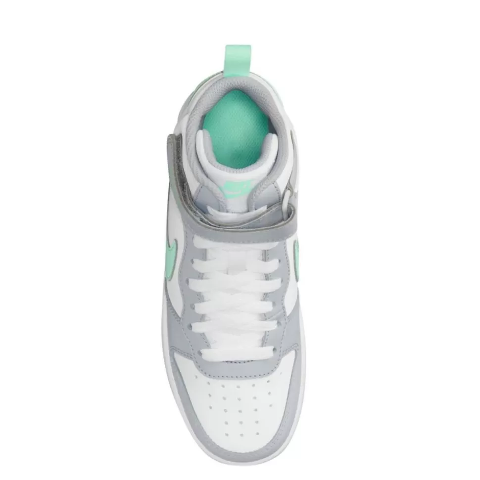 Girls NIKE Athletic & Sneakers^ Girls Big Kid Court Borough 2 Mid Top Sneaker