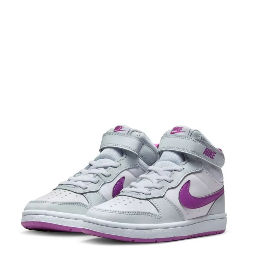 Girls NIKE Athletic & Sneakers^ Girls Little Kid Court Borough 2 Mid Top Sneaker