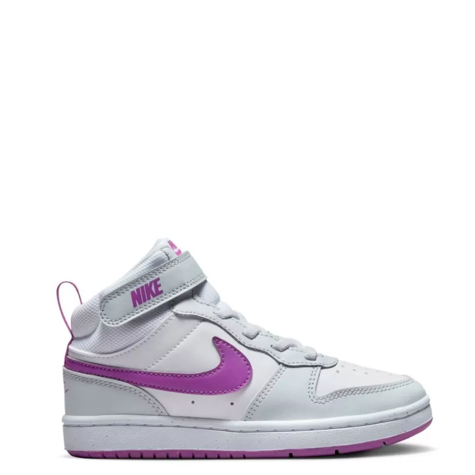 Girls NIKE Athletic & Sneakers^ Girls Little Kid Court Borough 2 Mid Top Sneaker