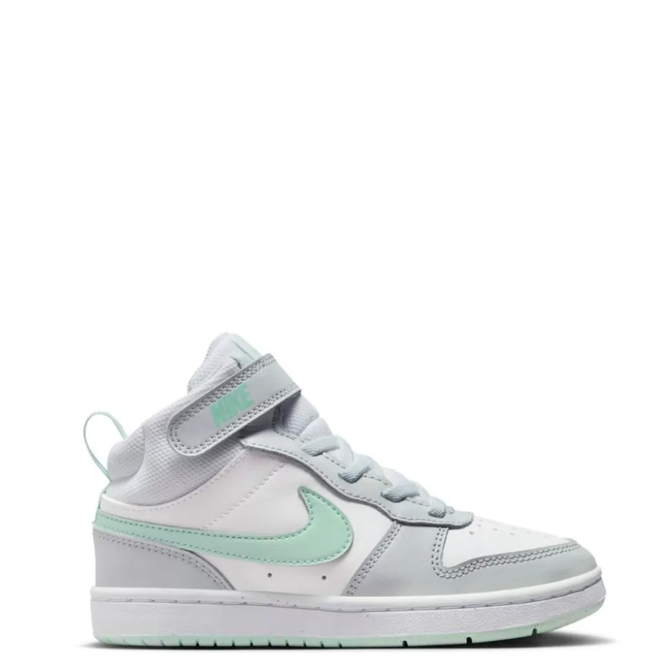 Girls NIKE Athletic & Sneakers^ Girls Little Kid Court Borough 2 Mid Top Sneaker