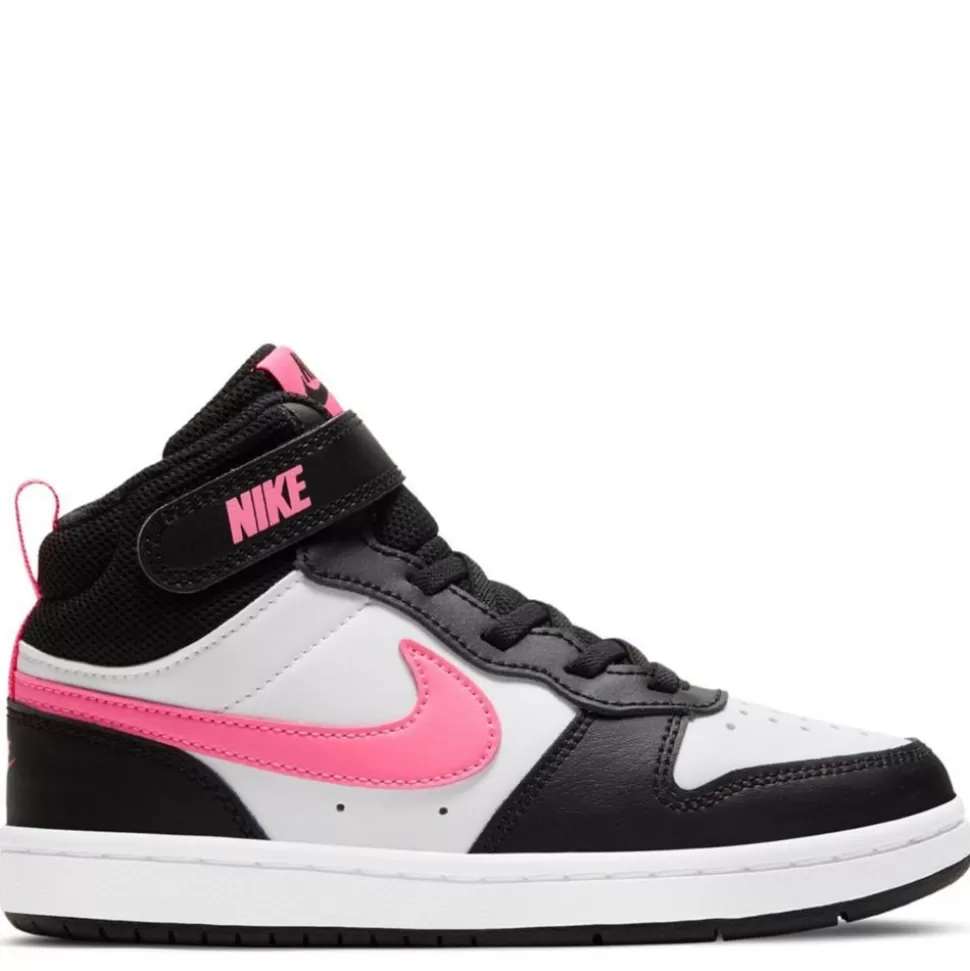 Girls NIKE Athletic & Sneakers^ Girls Little Kid Court Borough 2 Mid Top Sneaker
