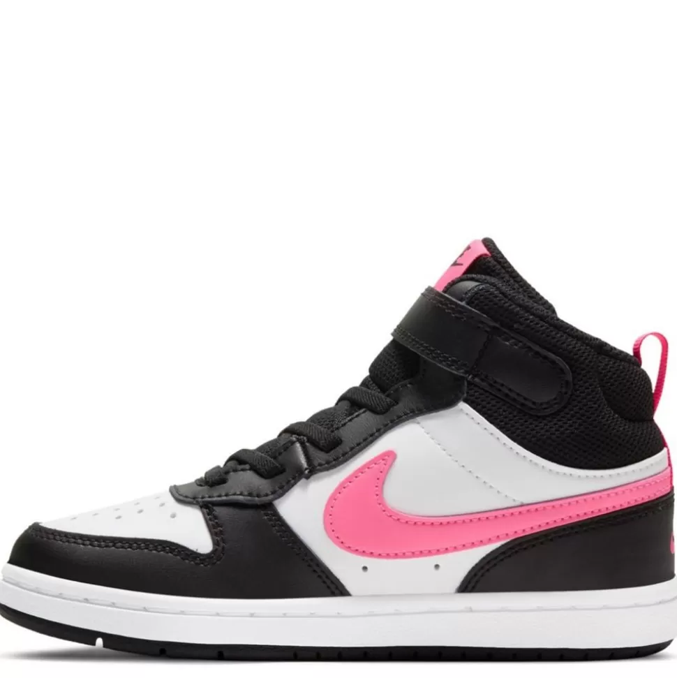 Girls NIKE Athletic & Sneakers^ Girls Little Kid Court Borough 2 Mid Top Sneaker