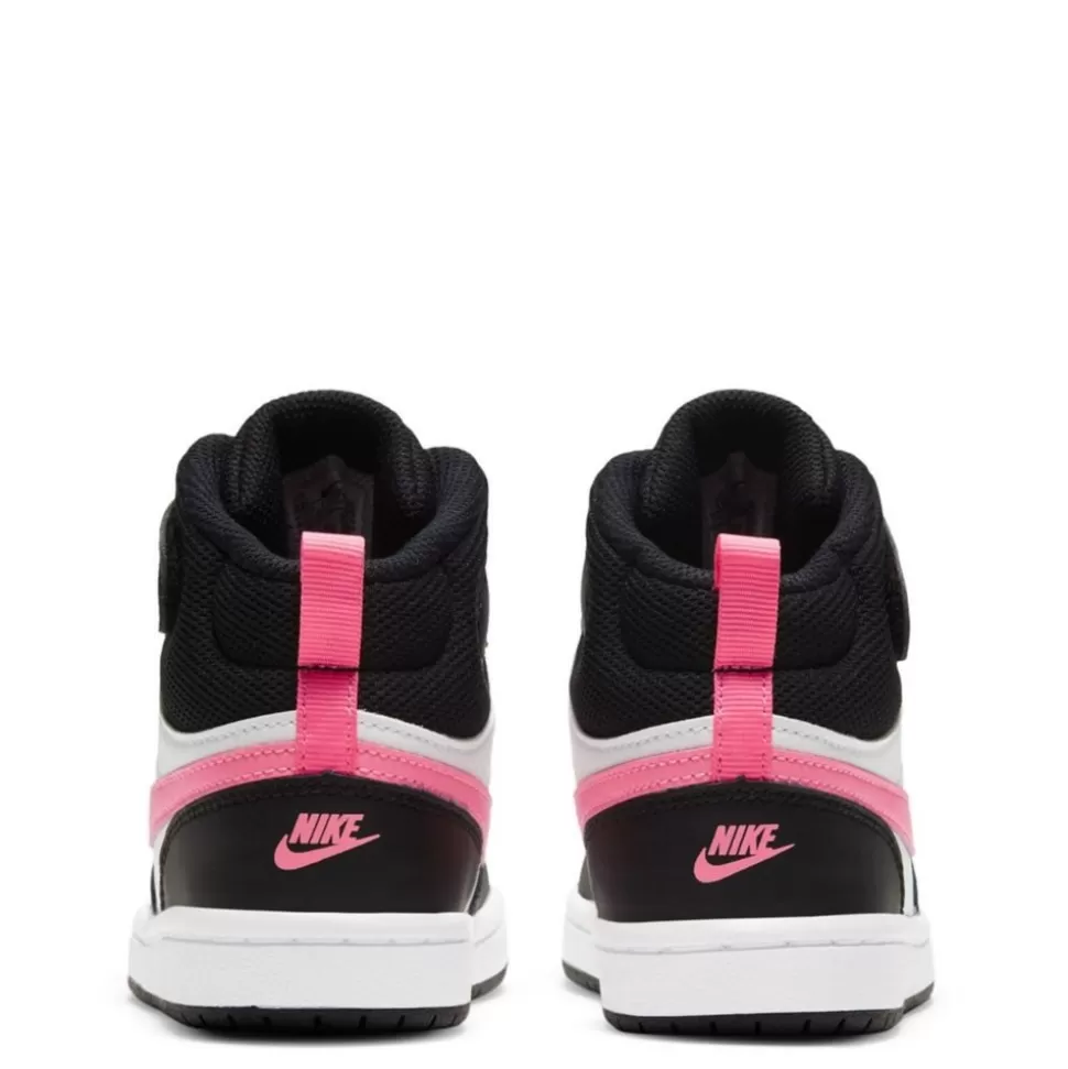 Girls NIKE Athletic & Sneakers^ Girls Little Kid Court Borough 2 Mid Top Sneaker