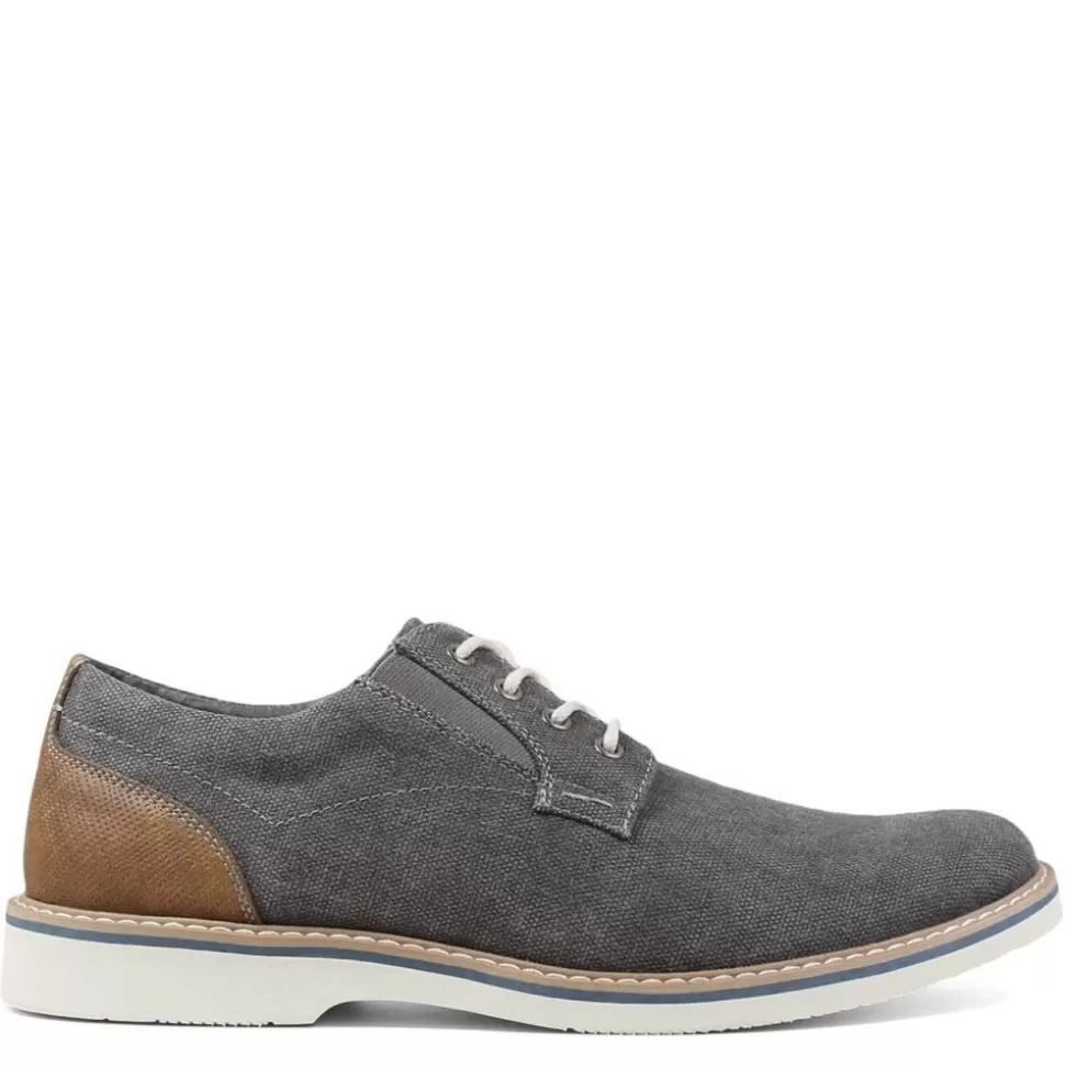 Men NUNN BUSH Canvas^ Mens Barklay Canvas Oxford