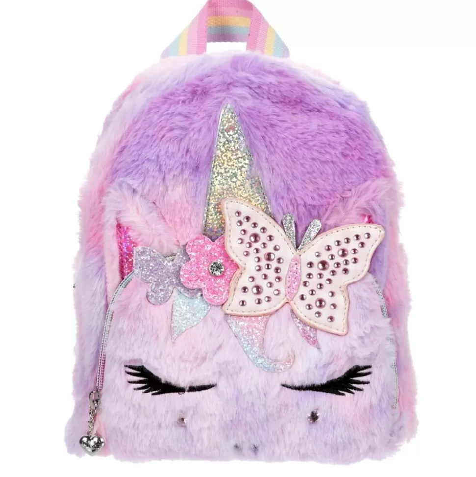 OMG Accessories^ Girls Miss Gwen Faux Fur Mini Backpack