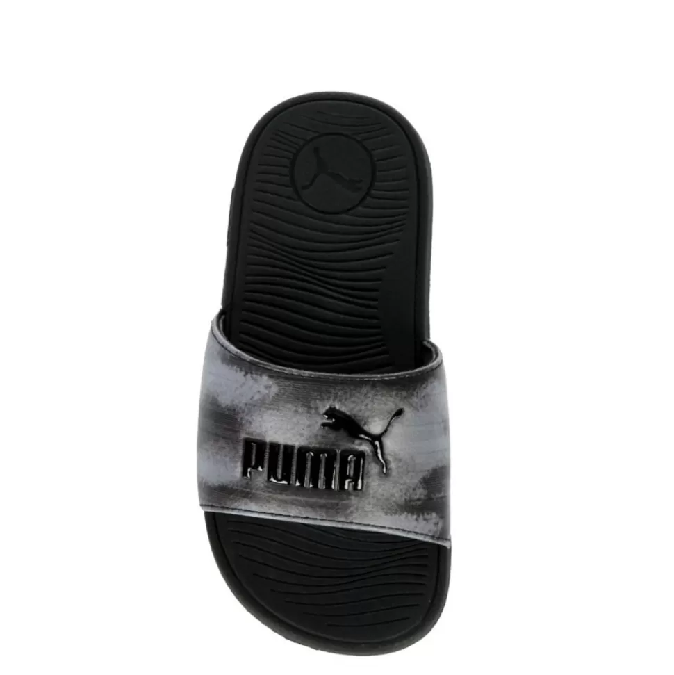 PUMA Sandals^ Boys Little Kid Cool Cat 2.0 Sport Slide Sandal