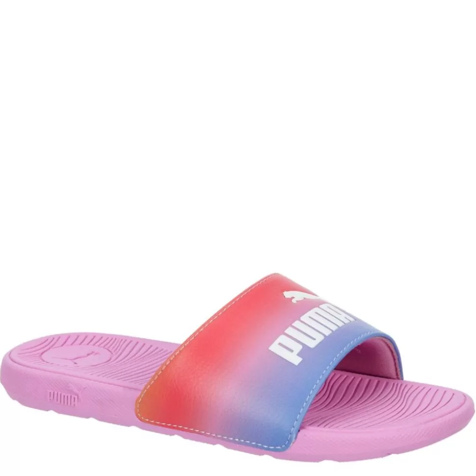 PUMA Sandals^ Girls Cool Cat Slide Sandal