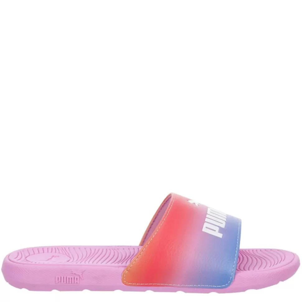 PUMA Sandals^ Girls Cool Cat Slide Sandal