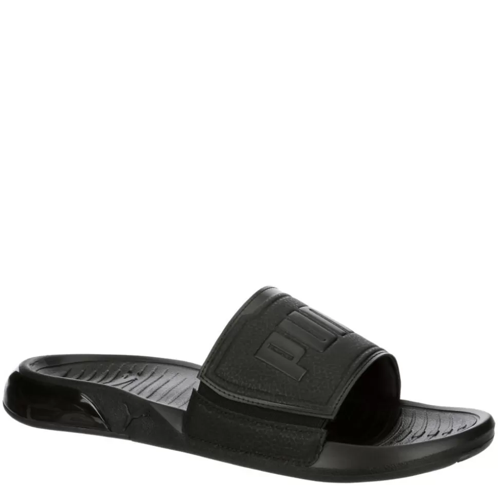 Men PUMA Sport Sandals^ Mens Viz Tech Slide Sandal