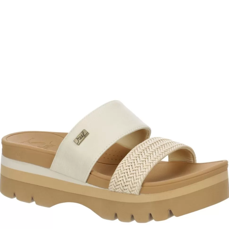 Women REEF Platform Sandals^ Womens Banded Horizon 2.5 Slide Sandal