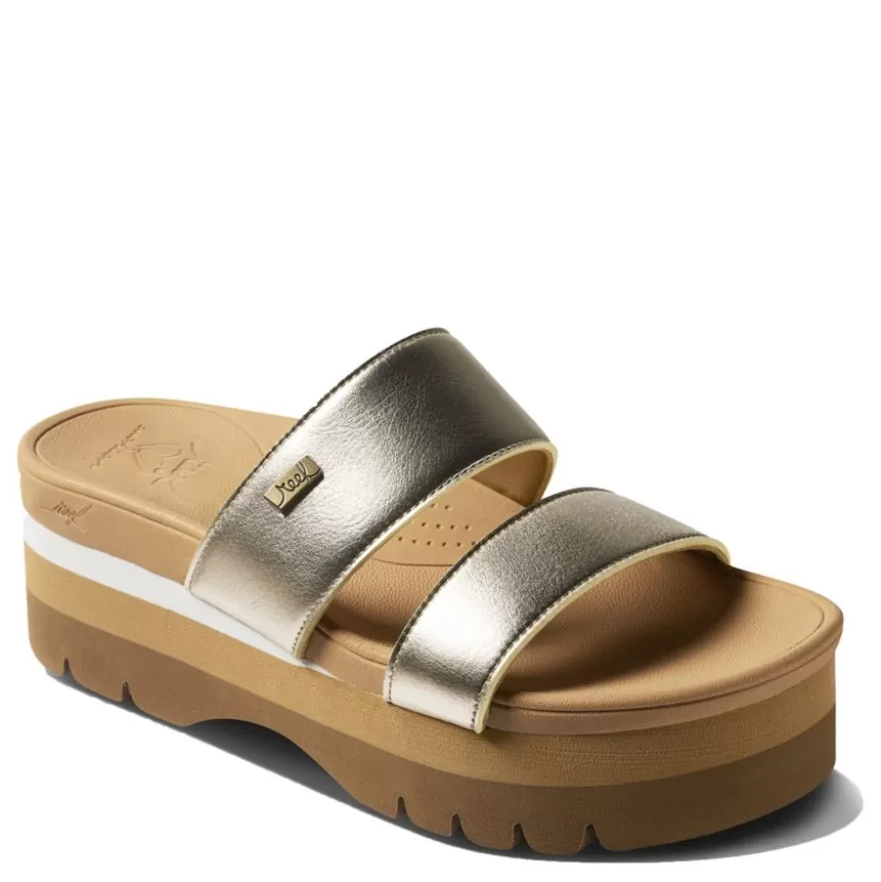 Women REEF Platform Sandals^ Womens Banded Horizon 2.5 Slide Sandal