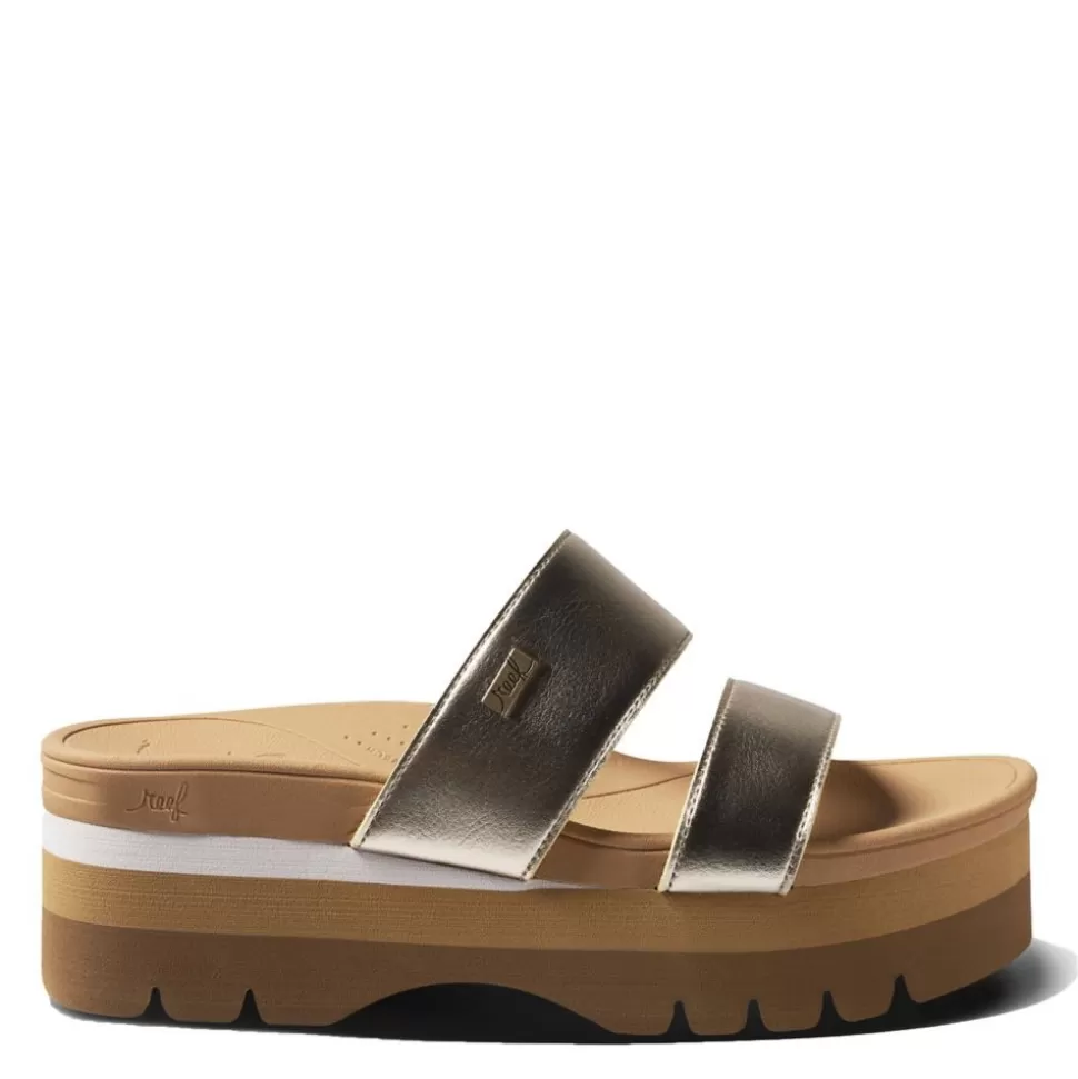 Women REEF Platform Sandals^ Womens Banded Horizon 2.5 Slide Sandal