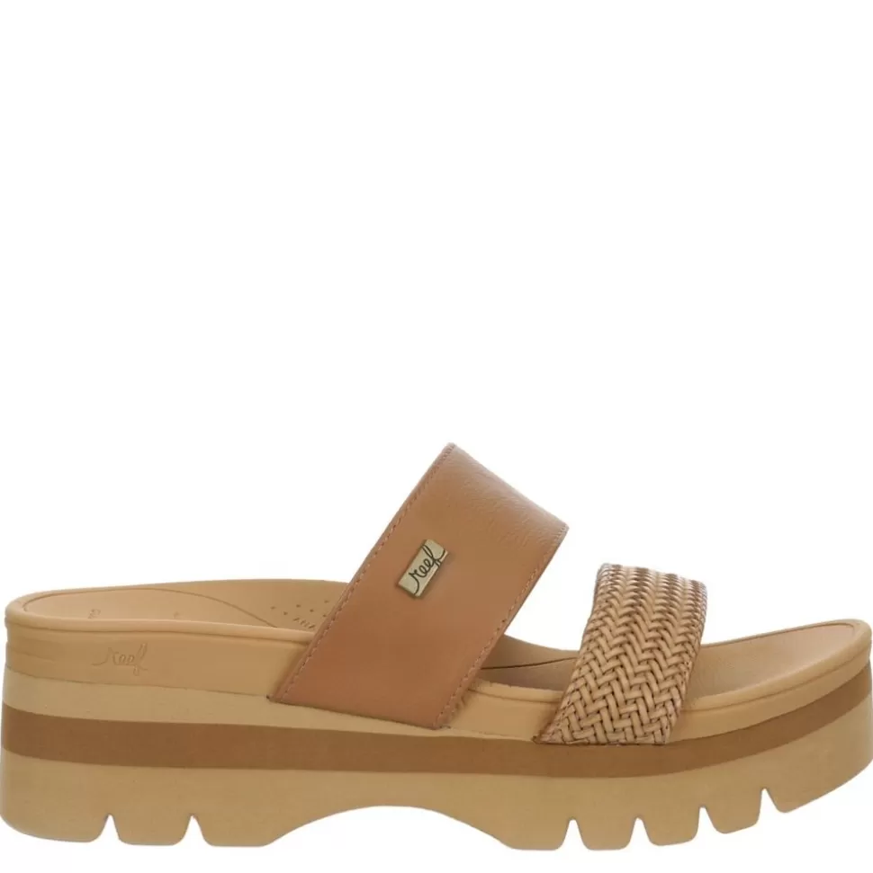 Women REEF Platform Sandals^ Womens Banded Horizon 2.5 Slide Sandal