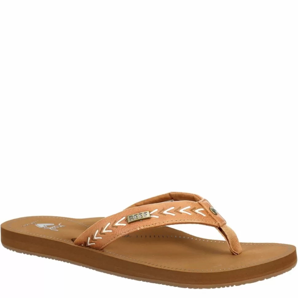 Women REEF Flip Flops^ Womens Beachbreak Flip Flop Sandal