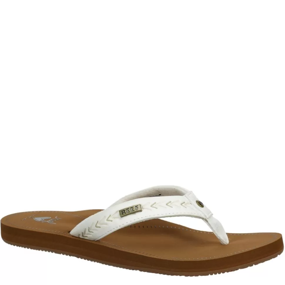 Women REEF Flip Flops^ Womens Beachbreak Flip Flop Sandal