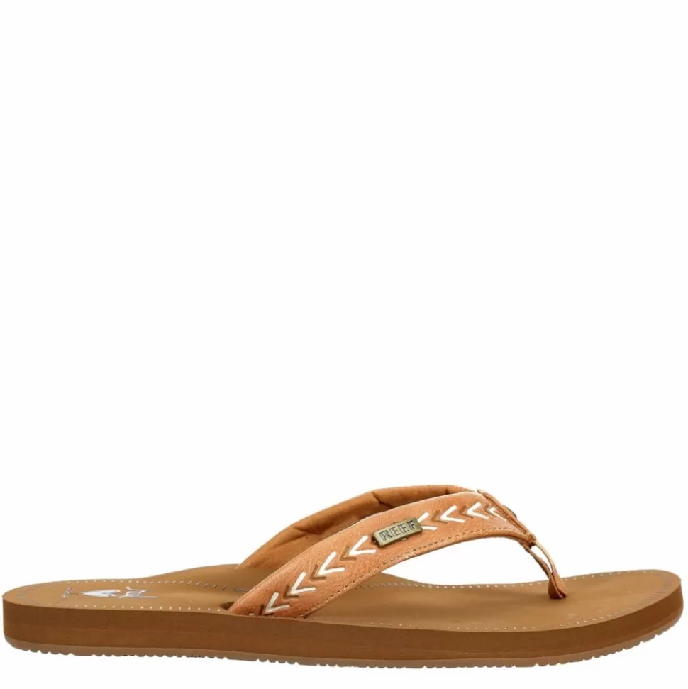 Women REEF Flip Flops^ Womens Beachbreak Flip Flop Sandal