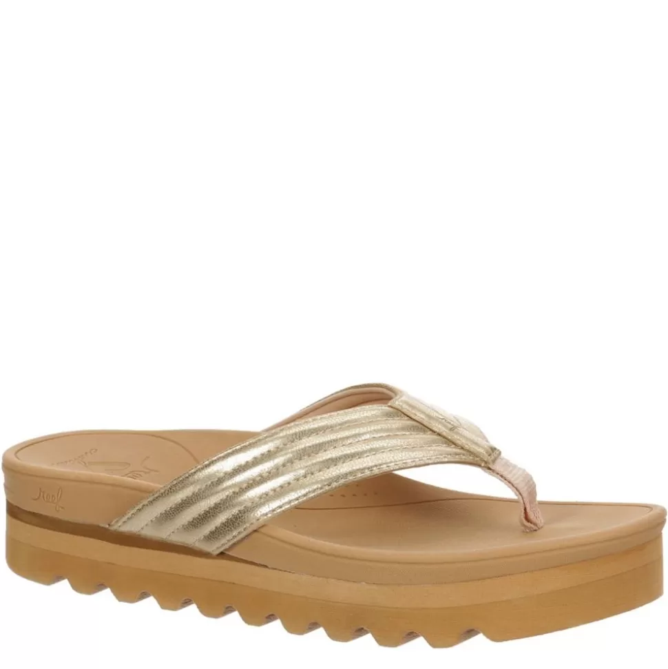 Women REEF Platform Sandals^ Womens Horizon Shea Hi Slide Sandal