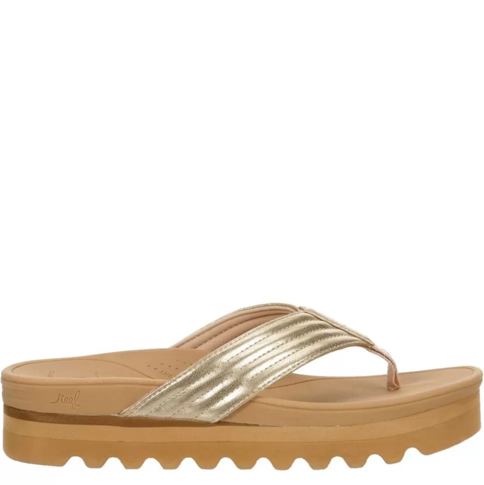 Women REEF Platform Sandals^ Womens Horizon Shea Hi Slide Sandal