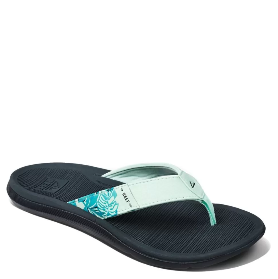 Women REEF Flat Sandals^ Womens Santa Ana Flip Flop Sandal