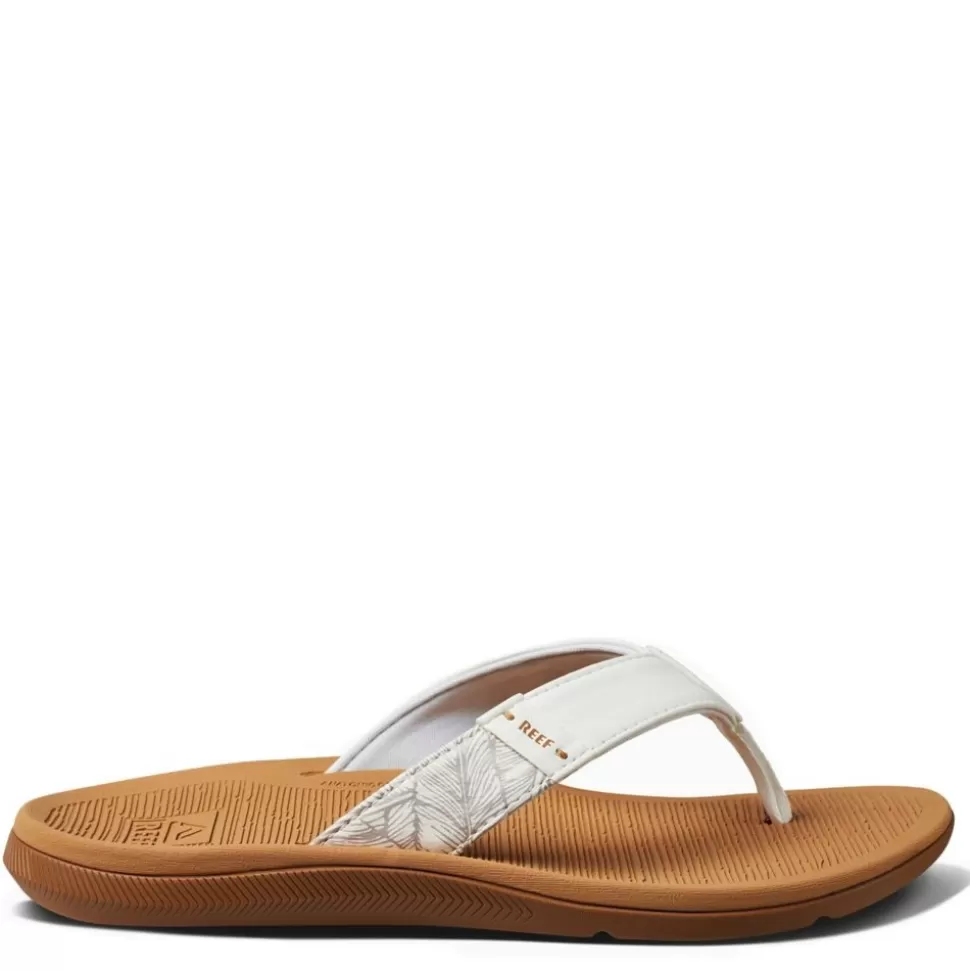 Women REEF Flat Sandals^ Womens Santa Ana Flip Flop Sandal