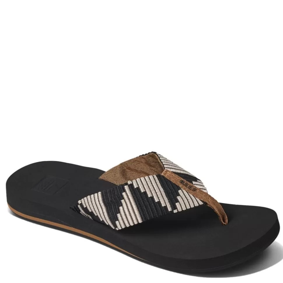 Women REEF Flat Sandals^ Womens Spring Woven Flip Flop Sandal