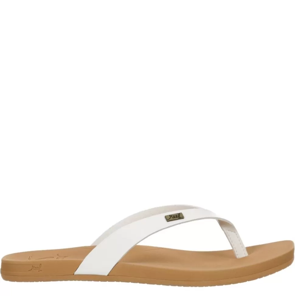 Women REEF Flat Sandals^ Womens Stella Court Flip Flop Sandal