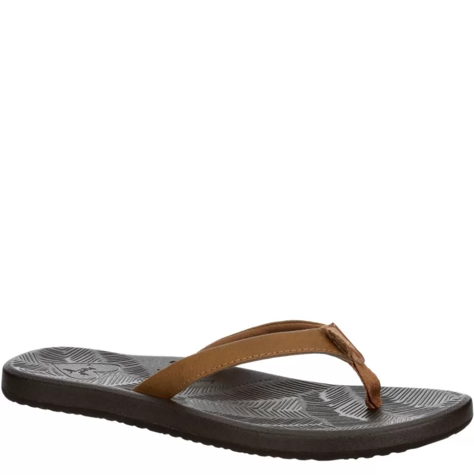 Women REEF Flat Sandals^ Womens Zen Love Ii Flip Flop Sandal