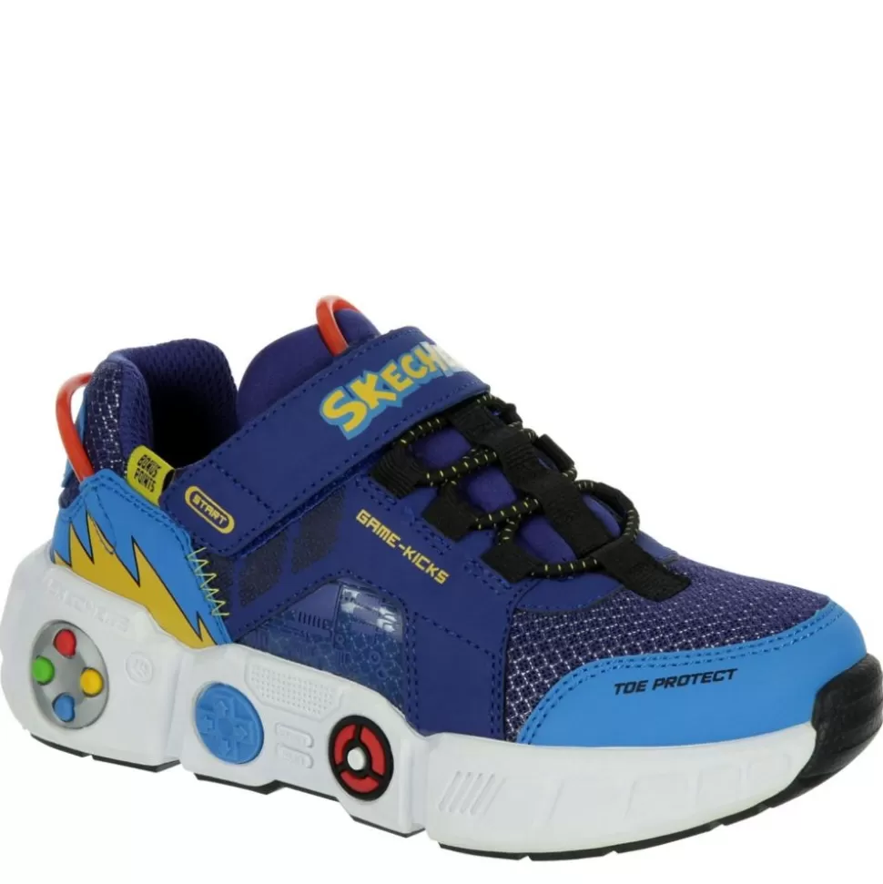 SKECHERS Casual Shoes^ Boys Little-Big Kid Gametronix Sneaker