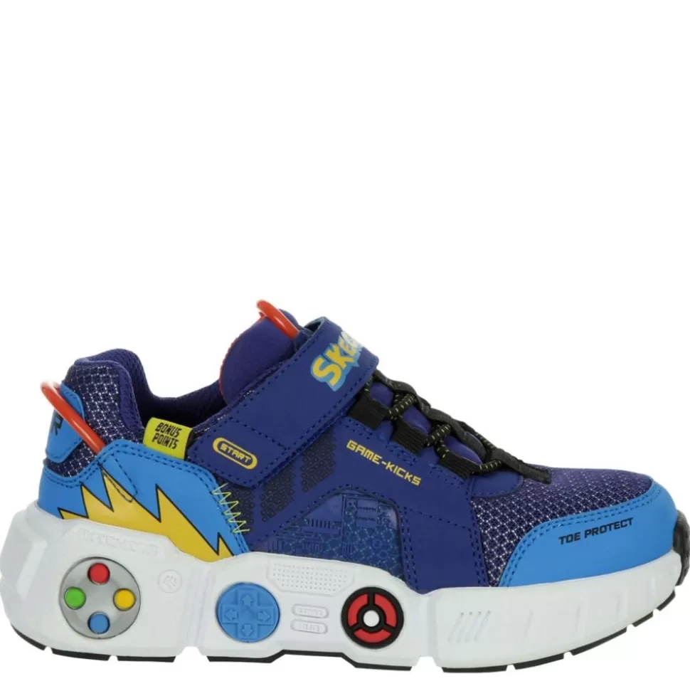 SKECHERS Casual Shoes^ Boys Little-Big Kid Gametronix Sneaker