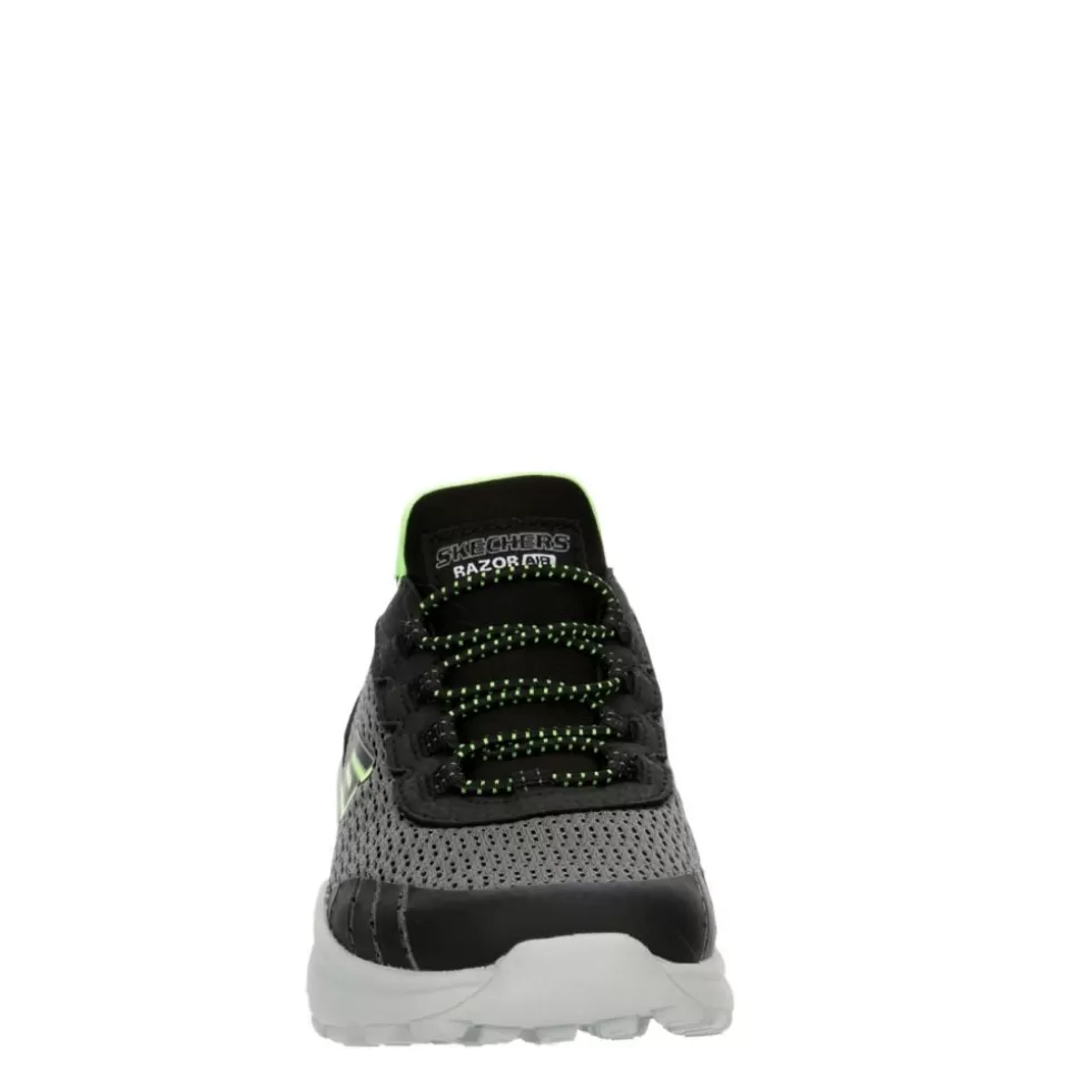 SKECHERS Casual Shoes^ Boys Razor Flex Air Slip-In Slip On Sneaker