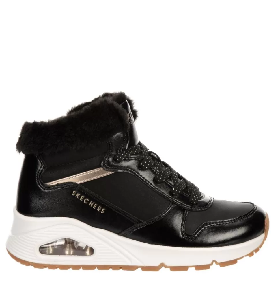 SKECHERS Boots^ Girls Little And Big Kid Uno Cozy On Air Sneaker