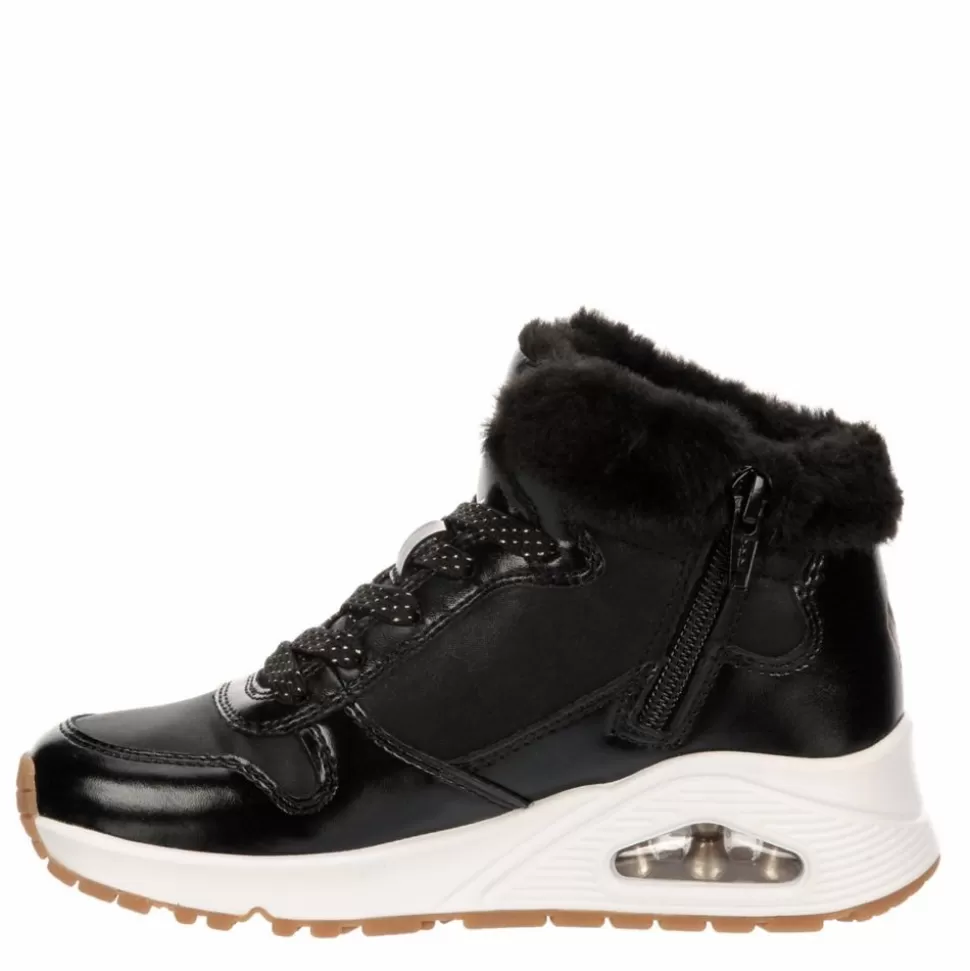 SKECHERS Boots^ Girls Little And Big Kid Uno Cozy On Air Sneaker