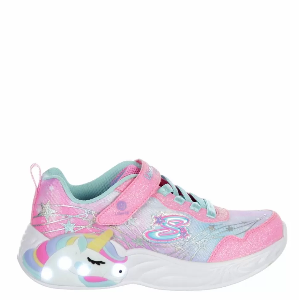 SKECHERS Casual Shoes^ Girls Little Kid Unicorn Dreams Light Up Sneaker