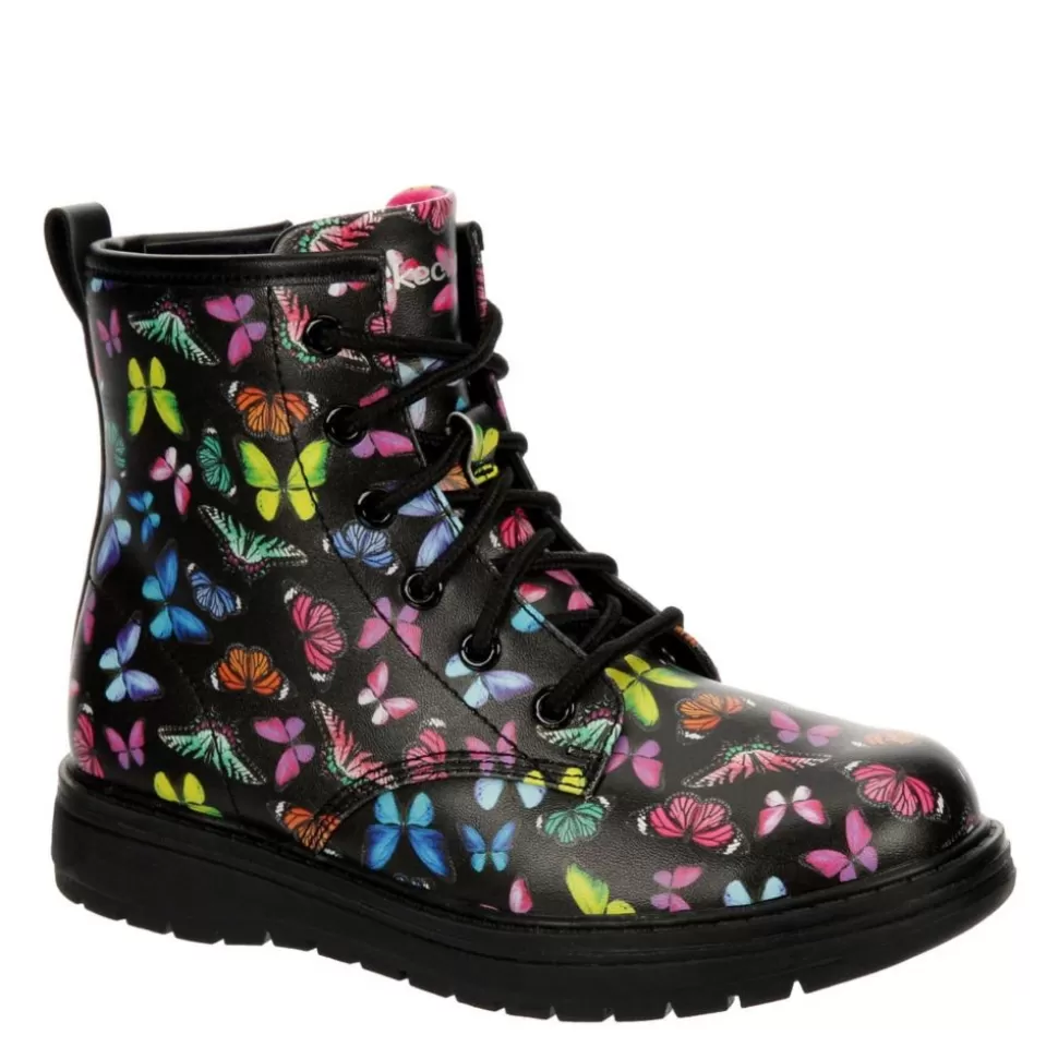 SKECHERS Boots^ Girls Little-Big Kid Gravlen Combat Boot