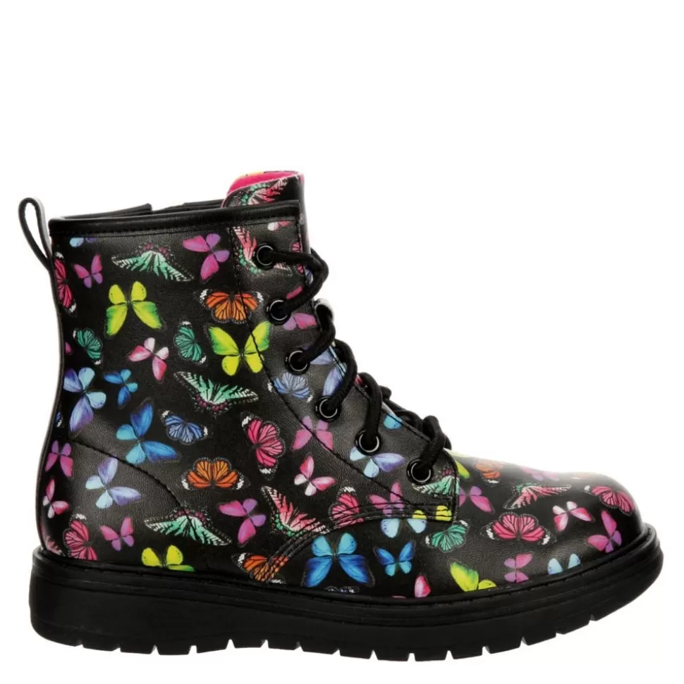 SKECHERS Boots^ Girls Little-Big Kid Gravlen Combat Boot