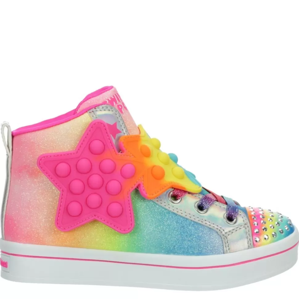 SKECHERS Casual Shoes^ Girls Twi-Lites 2.0 - Twinkle Pops Sneaker