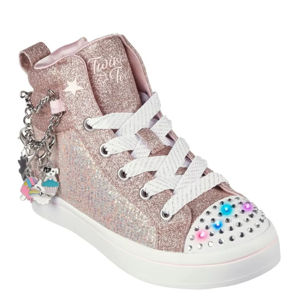 SKECHERS Casual Shoes^ Girls Twi-Lites 2.0 Twinkle Toes Light Up Sneaker