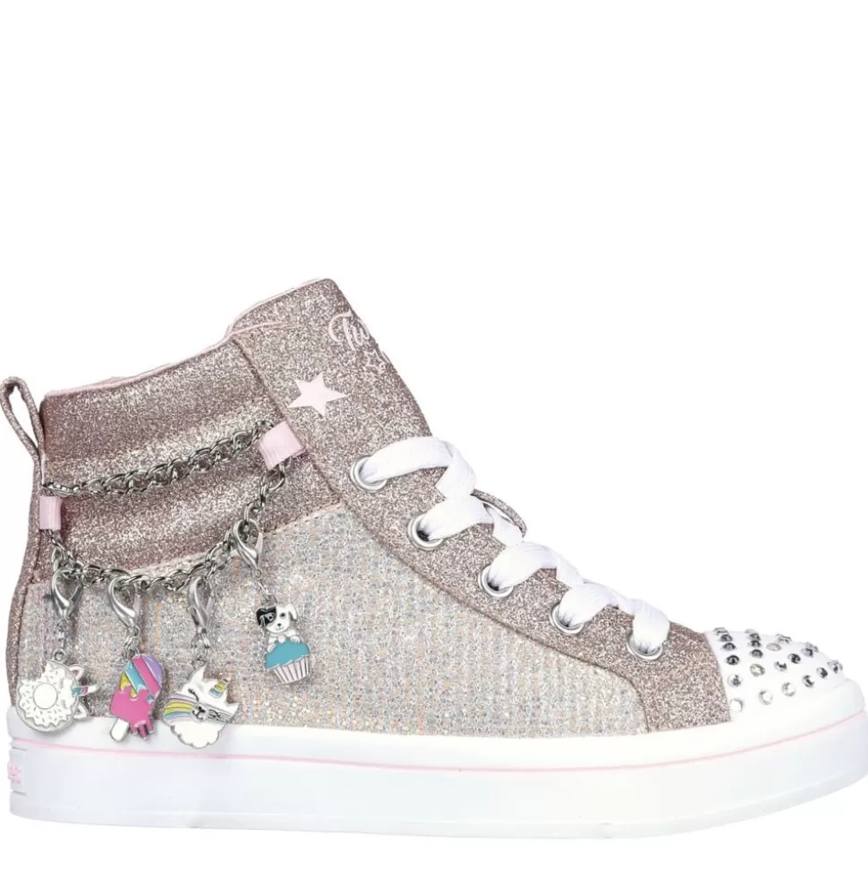 SKECHERS Casual Shoes^ Girls Twi-Lites 2.0 Twinkle Toes Light Up Sneaker