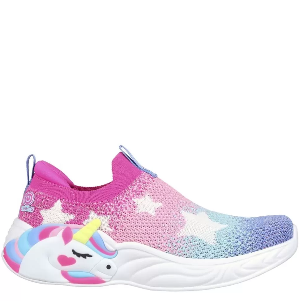 SKECHERS Casual Shoes^ Girls Unicorn Dreams Light Up Sneaker