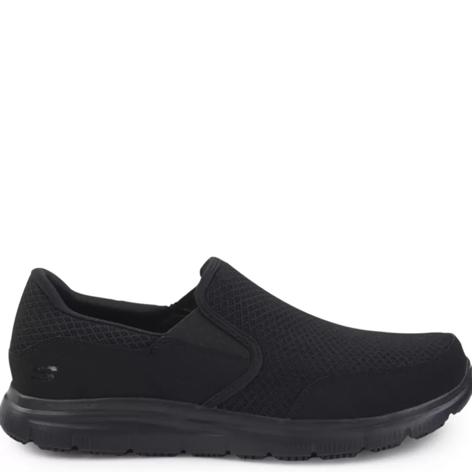 Men SKECHERS Work Shoes^ Mens Mcallen Slip Resistant Work Shoe