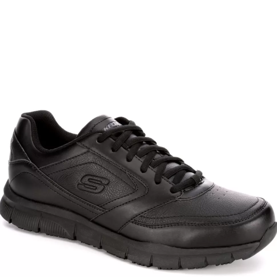 Men SKECHERS Work Shoes^ Mens Nampa Slip Resistant Work Shoe