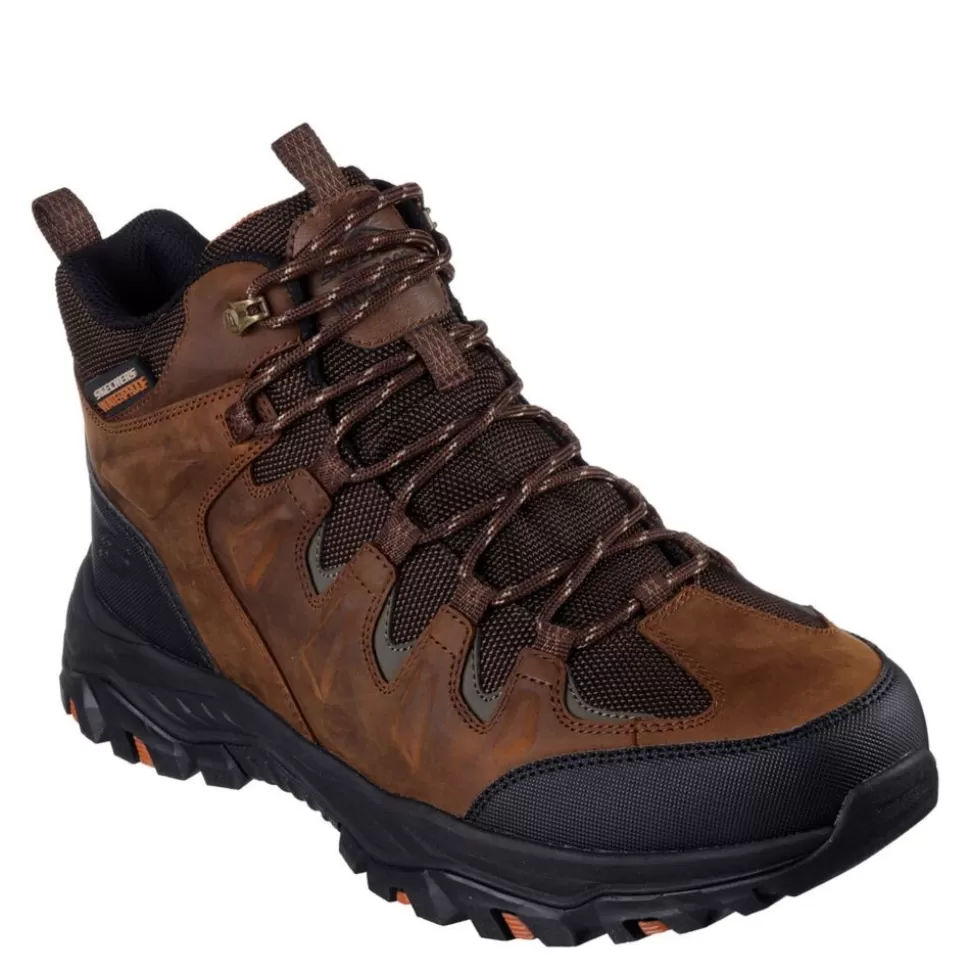 Men SKECHERS Hiking Boots^ Mens Rickter-Branson Waterproof Hiking Boot