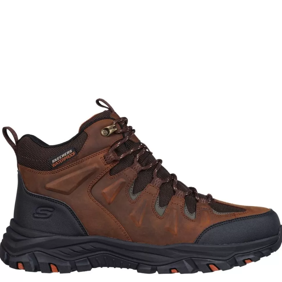 Men SKECHERS Hiking Boots^ Mens Rickter-Branson Waterproof Hiking Boot